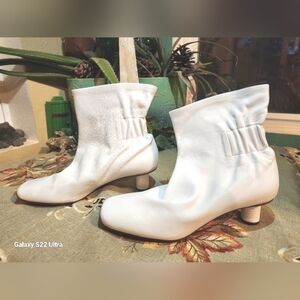 Proenza Schouler White Gathered Leather Accessory